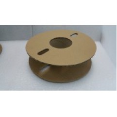 Corrugated cardboard spools